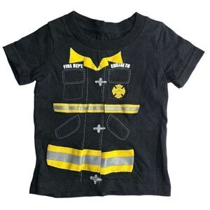 Now & Zen size 18 months firefighter tee